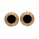 ZLATÝ GLITTER MASKOT OČI 20 mm