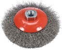KOTÚČOVÁ KEFA 125 mm M14 ZÁVIT YATO INOX WIRE