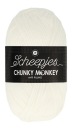 Priadza CHUNKY MONKEY 100 g - 1001 biela