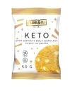 Jemný koláčik Keto cheesecake a biela čokoláda 50g FRANK&OLI