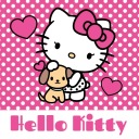 Hello Kitty Magic uterák na ruky 30x30