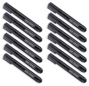 Permanentné popisovače 1-3mm, sada 12 ks, čierna