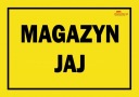 Nie 57 VÝSTRAŽNÁ TABUĽKA NA USKLADNENIE VAJEC