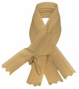 Zips v interiéri pevný slaný. béžová 1 22 cm