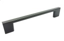 LUCCA NÁBYTKOVÁ KĽÚČKA 128MM MAT BLACK LOFT TECHNO
