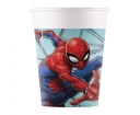 Papierové poháre Spiderman Team Up 200 ml 8 ks.