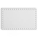 biely základný košík dno 19x31cm HDF obdĺžnik