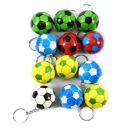 FUTBALOVÝ KEYRING MÄKKÝ FUTBALOVÝ PRÍVESOK SADA 12ks