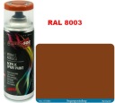 RAL 8003 AKRYLOVÝ LAK SPREJ hnedý LESK 1233