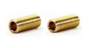 Vsuvka M8x1 Mosadz s plným závitom 30 mm Konektor so závitom 3 cm x 2
