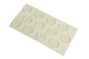 Silikónové kvapky 18 mm podložky (12 kusov)
