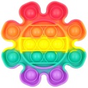 SENSORY TOY PUSH BUBBLE POP IT FLOWER