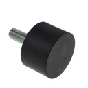 Vibroizolátor Nárazník Typ D 20X25 M5X25 Hard 90 ShA