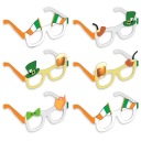 PAPIEROVÉ POHÁRE SAINT PATRICK Írsky sviatok FLAG BEER x6