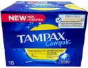 TAMPAX Compak x16 REGULAR zavádzacie DOUBLE tampóny