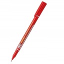 TENKÝ VODEODOLNÝ ZNAČOVAČ ČERVENÝ PENTEL 0,6 mm