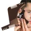 HREBEŇ NA ŠABLÓNU NA STYLING brady a fúzov