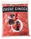Ázijské kuchynské nakladané zázvorovo ružové sushi 1,5 kg
