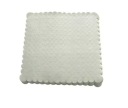 BRÚSKY ZAPEČENÉ, BIELY, OBRUŠKY ZAPEČENÉ, BIELY 17x17cm (400) ČERVENÝ PLAST