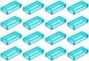 LEGO TILE 3069b 1x2 trans svetlomodrá (4g)16 ks.