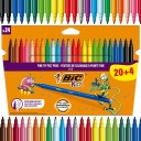 BIC KIDS VISA TRIPS ZNAČKY UMÝVAJÚCE ŠKOLSKÉ ZNAČKY 24 FARIEB