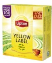 LIPTON YELLOW LABEL 100 VRECOV 200g expresný čierny čaj