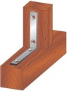 Ťažký nábytkový uholník TYP 160x160x20 mm
