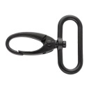 KARABÍNA KRAB 32 mm ČIERNA