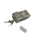 RJ-45 modulárna zástrčka [8p8c] kat. 6A STP/FTP AWG 26-22