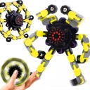 ANTISTRESOVÁ SENZORNÁ HRAČKA NA MONTÁŽ ROBOTOV FIDGET SPINNER