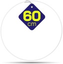 BIELY prsteň na lapač snov 60 cm LAPAČ SNOV
