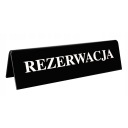 OBOJSTRANNÝ REZERVAČNÝ TANIEK, STOJAN NA STOL