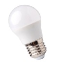 Okrúhla LED guľová žiarovka 10W E27 4000K