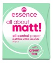 Essence Mattifying papers All About Matt! 50 ks.