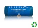 DOTTS vrecia na odpad 120l. LDPE silný na segregáciu, balenie 10 ks - modrý mak