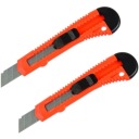 2x Nôž REZAČ NA TAPETY ČEPEL NA lámanie TAPETY 18mm univerzálny mix farieb