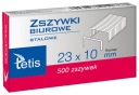 KANCELÁRSKE SVORKY 23/10 sada 500 kusov Tetis ZOŠÍVANIE VEĽA STRÁN