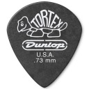 Gitarové trsátko Dunlop 482R Tortex Pitch Black Jazz 0,73 mm