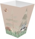 Krabičky na pukance Forest Animals, 6 kusov