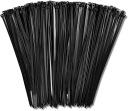 Upínacia páska 15cm x 25mm čierna STOLY 100 ks