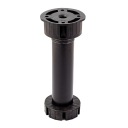 NOHA ČIERNA NOHA KUCHYNSKÉHO NÁBYTKU V 150 MM