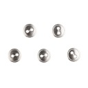 GAP kovový gombík 11mm SILVER 5 kusov 96