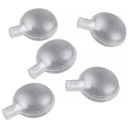 5x Pískadlo pre maskota TOYS, mäkké, MALÉ, 25 mm