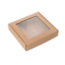 Dekoračná krabička s OKNOM 200x200x100mm Darčekové balenie
