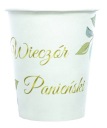 Hen Party Cups Green Leaves 6 kusov