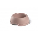 Plastová miska pre psov a mačky XS, 0,25L, béžová, priem 15 cm,