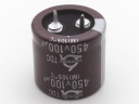 KONDENZÁTOR 100uF / 450V 25x25mm 105*C DLHÁ ŽIVOTNOSŤ - SAMYOUNG TDC - HQ - 1PC