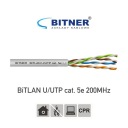 UTP SIEŤOVÝ KÁBEL kat. 5e 200MHz krútená dvojlinka BITNER
