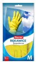 POUZDRO MASTER RUKAVICE STREDNÉ ~M~ ŽLTÉ PROTIŠMYKOVÉ 1 PÁR