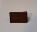 Dvojitý spojovací uholník 42 mm tmavo hnedá 10 ks